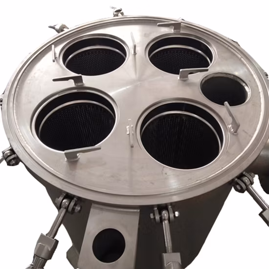 Boîtier de filtre de sac de cartouche de Machine de Filtration de peinture de bière de vin d'huile liquide boîtier de filtre de sac d'eau d'acier inoxydable Multi