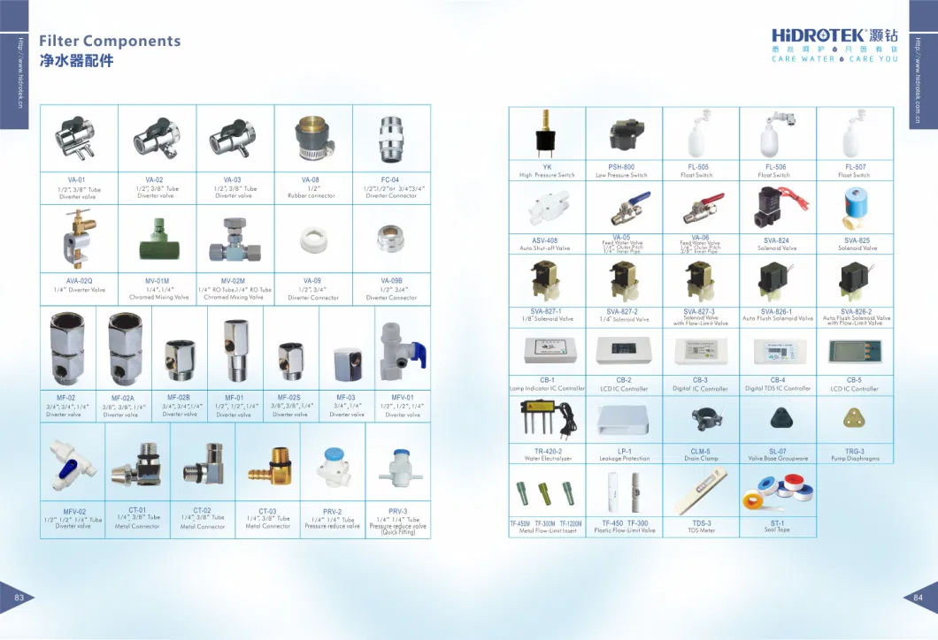 Hidrotek Diverter Valve for Water Purifier