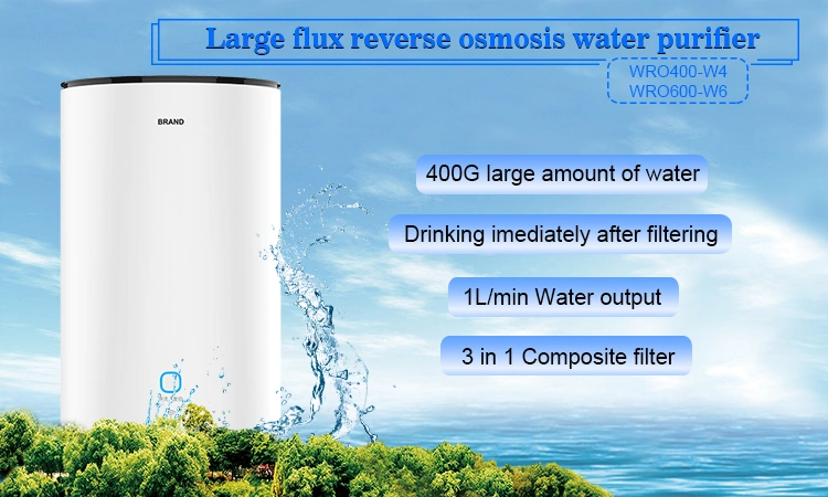 2021 Best Household Kitchen RO Water Purifier 400g for Home Use